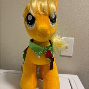 Build-a-Bear Plush MY LITTLE PONY Apple Jack 16" tall 2014 BAB MLP Yellow/Orang